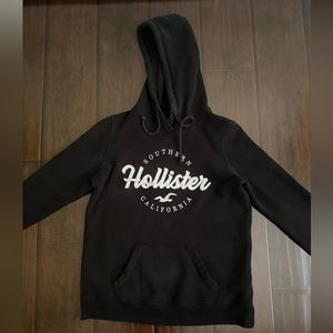hollister black hoodie